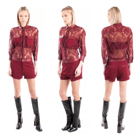 Philipp Plein Limited Edition Lace & Crepe Playsuit - Picture 10 of 16